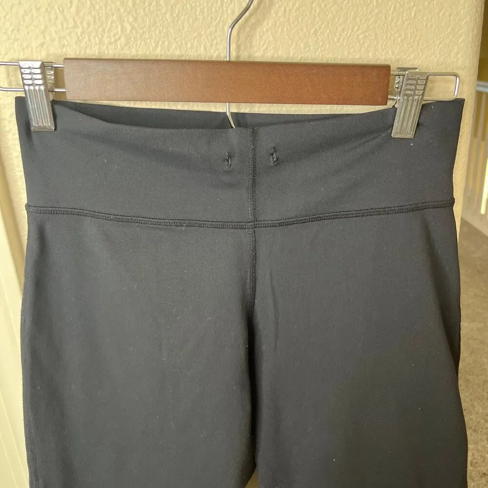Lululemon Womens Bundle Size 6 Cropped  Pants-Black #389